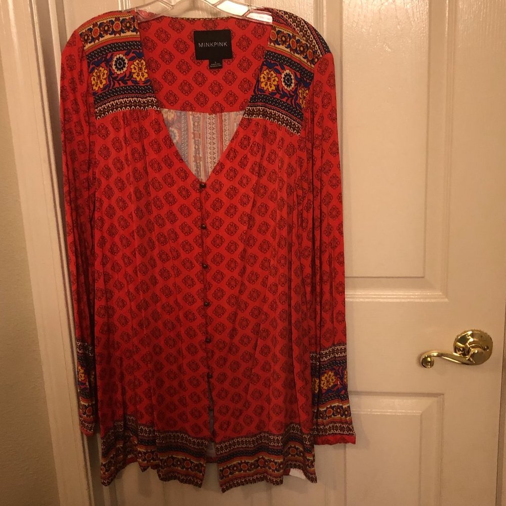 MinkPink Dress/Tunic L